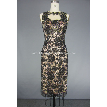 Robe de femme dentelle ouvert retour Cocktail Party